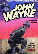 Cover For John Wayne Adventure Comics
