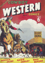 Cover For Cowboy Western Comics