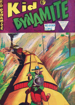 Cover For Kid Dynamite Western Comic