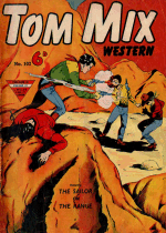 Cover For Tom Mix Western Comic
