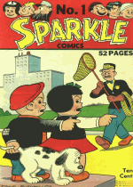 Cover For Sparkle Comics