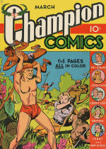 Cover For Champion Comics