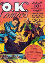 Cover For O.K. Comics
