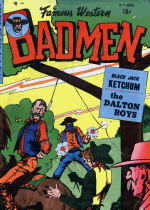 Cover For Famous Western Badmen