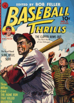 Cover For Baseball Thrills