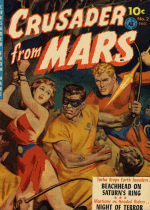 Cover For Crusader from Mars