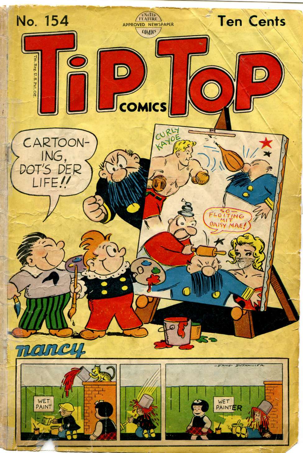 Book Cover For Tip Top Comics 154