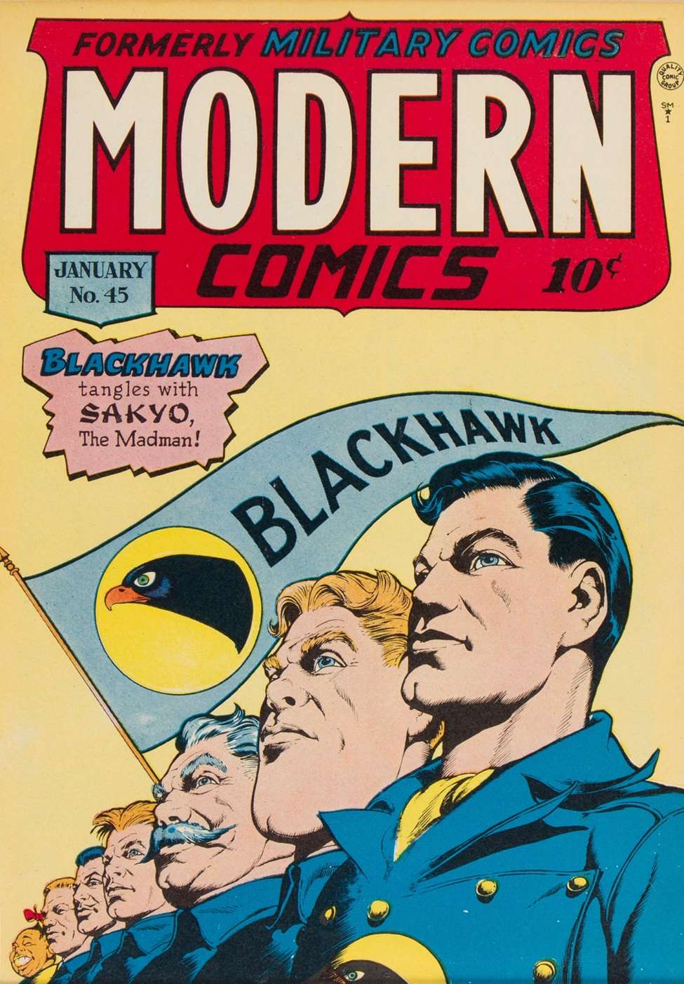 Book Cover For Modern Comics 45