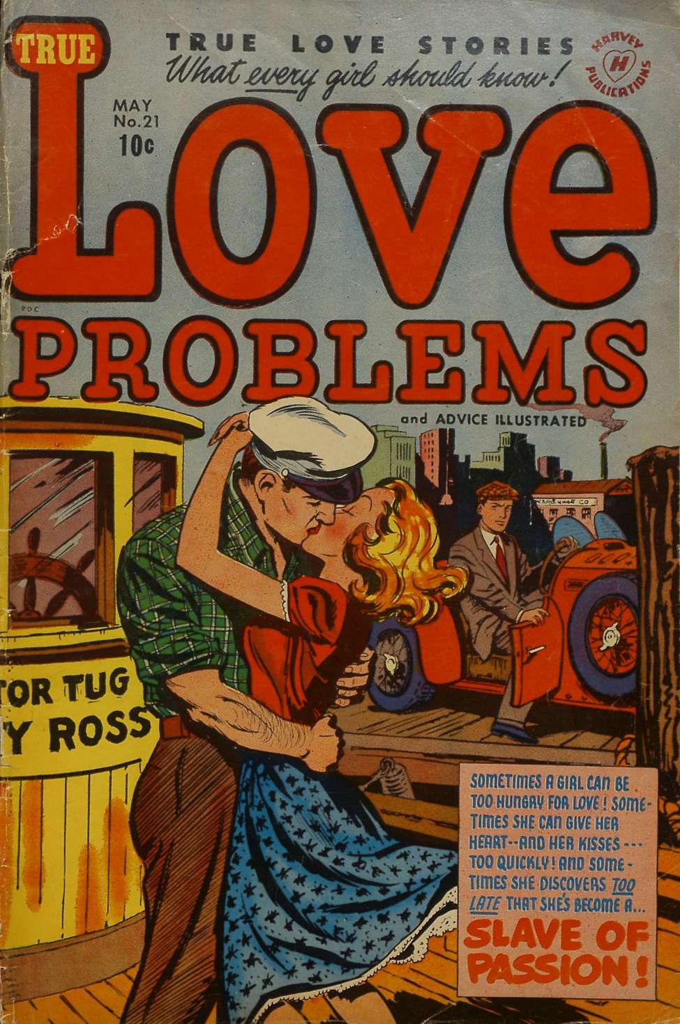 Comic Book Cover For True Love Problems and Advice Illustrated 21
