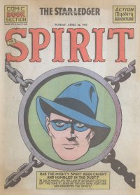 Large Thumbnail For The Spirit (1945-04-22) - Star-Ledger