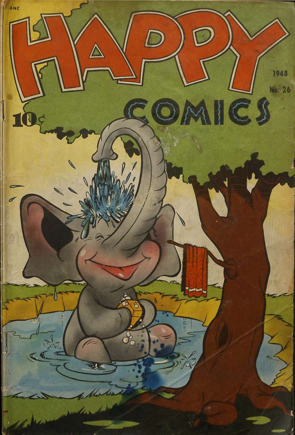 Comic Book Cover For Happy Comics 26 - Version 1