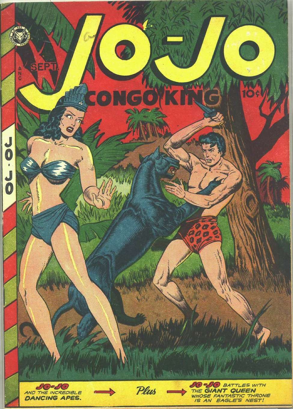 Comic Book Cover For Jo-Jo Comics 7b - Version 1