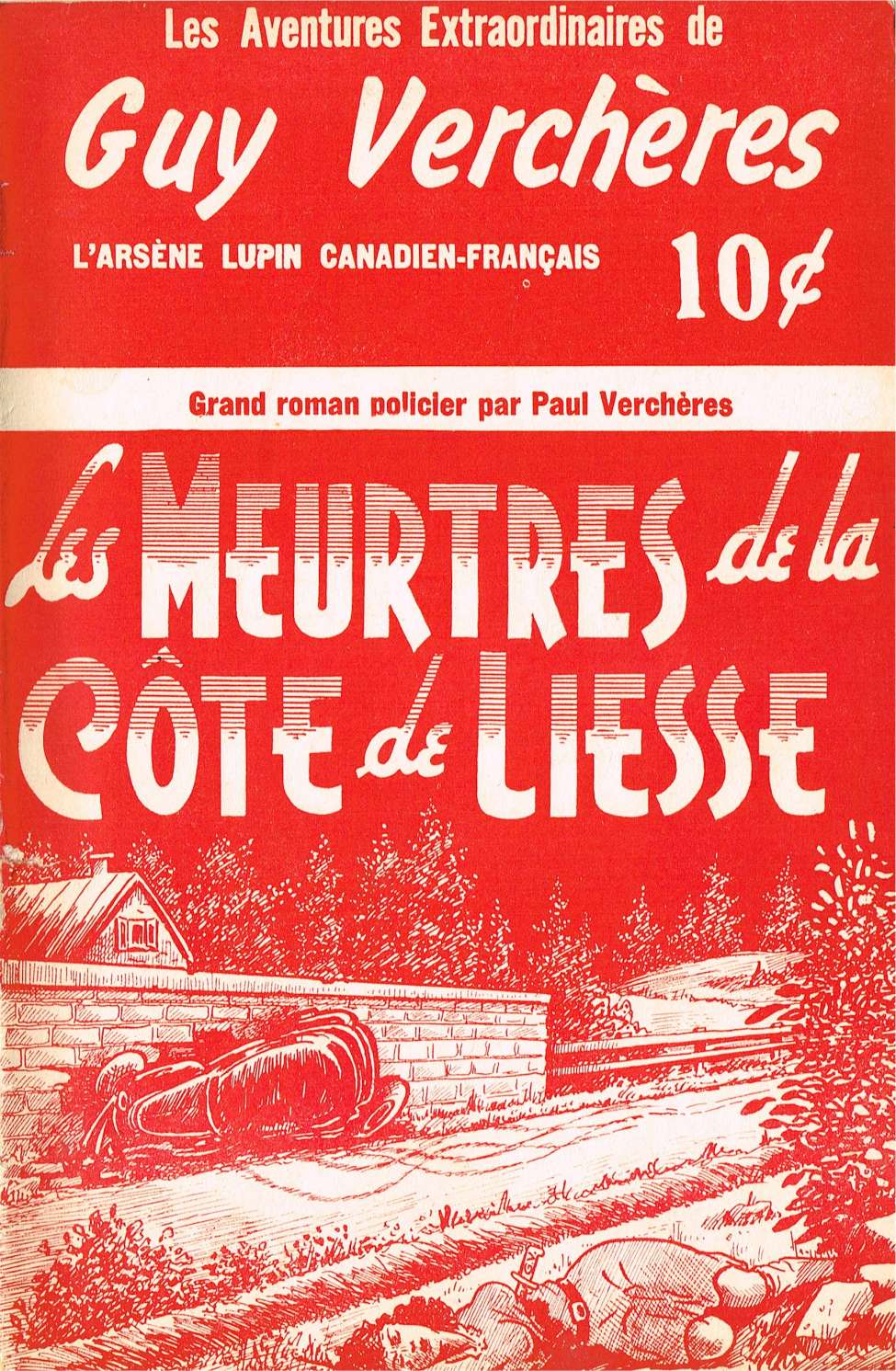 Book Cover For Guy Verchères v1 2 - Les meurtres de la côte de liesse