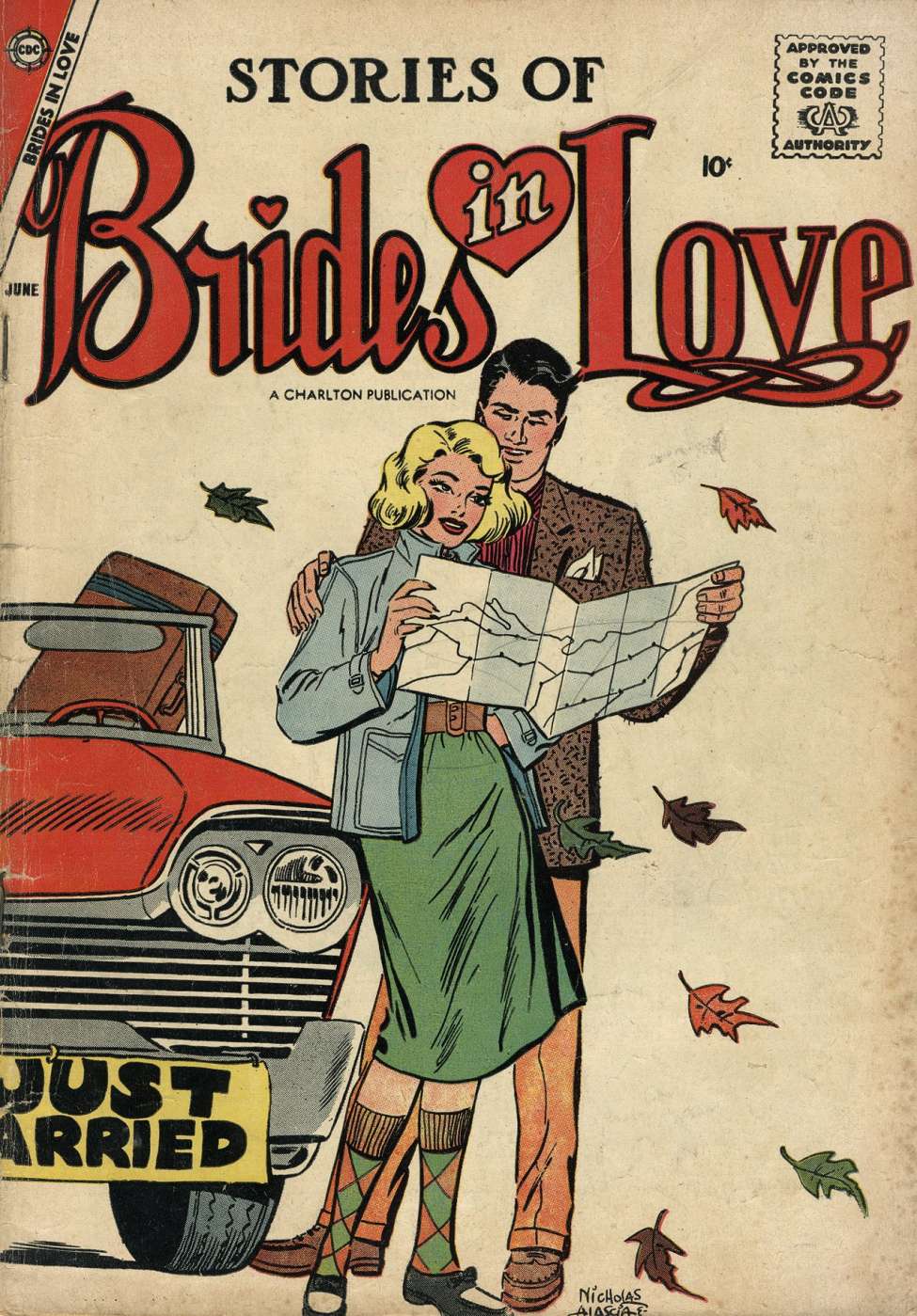 Comic Book Cover For Brides in Love 8