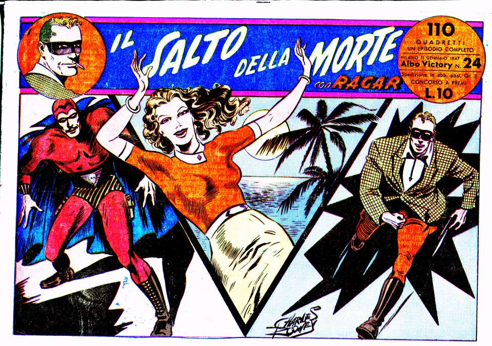 Comic Book Cover For Ragar 24 - Il Salto Dalle Morte