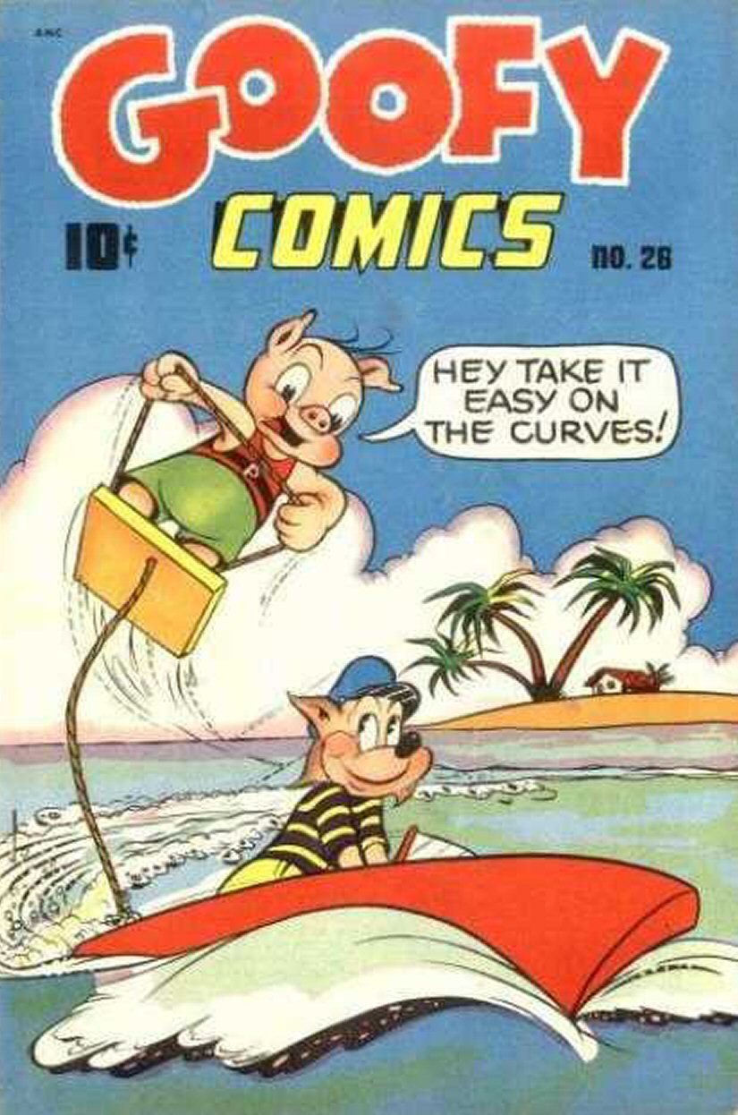 Comic Book Cover For Goofy Comics 26