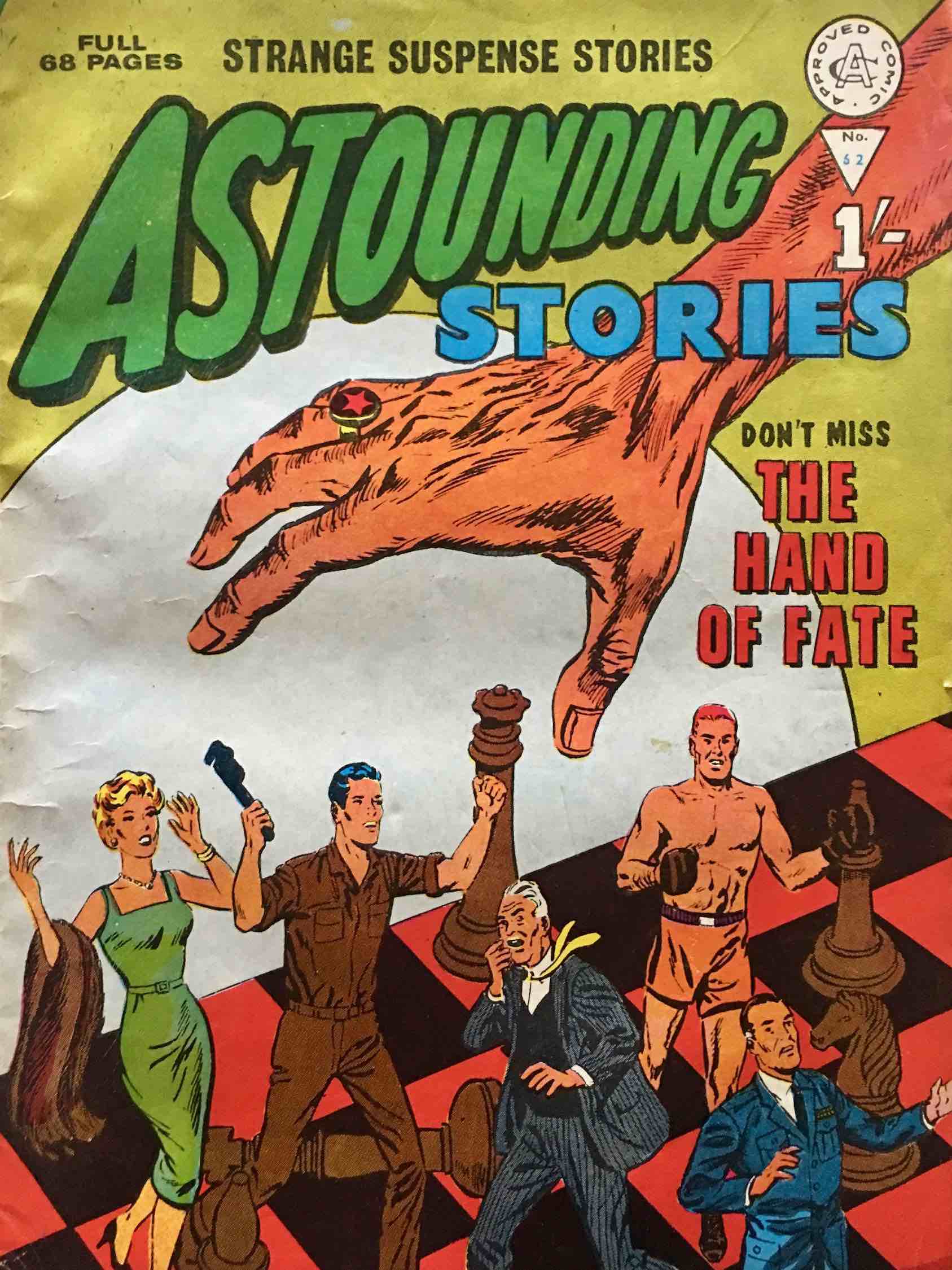 Book Cover For Astounding Stories 62
