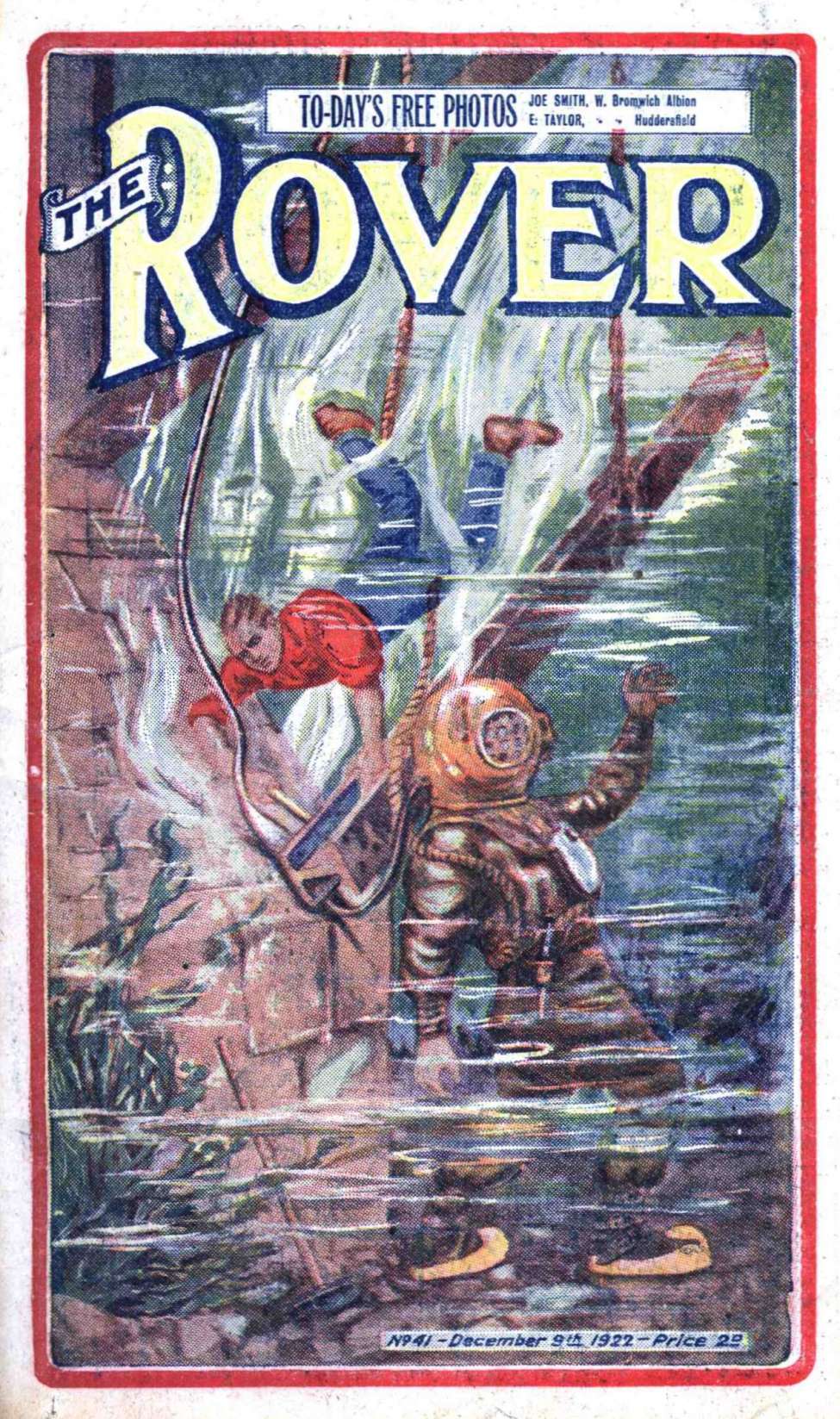 Comic Book Cover For The Rover 41