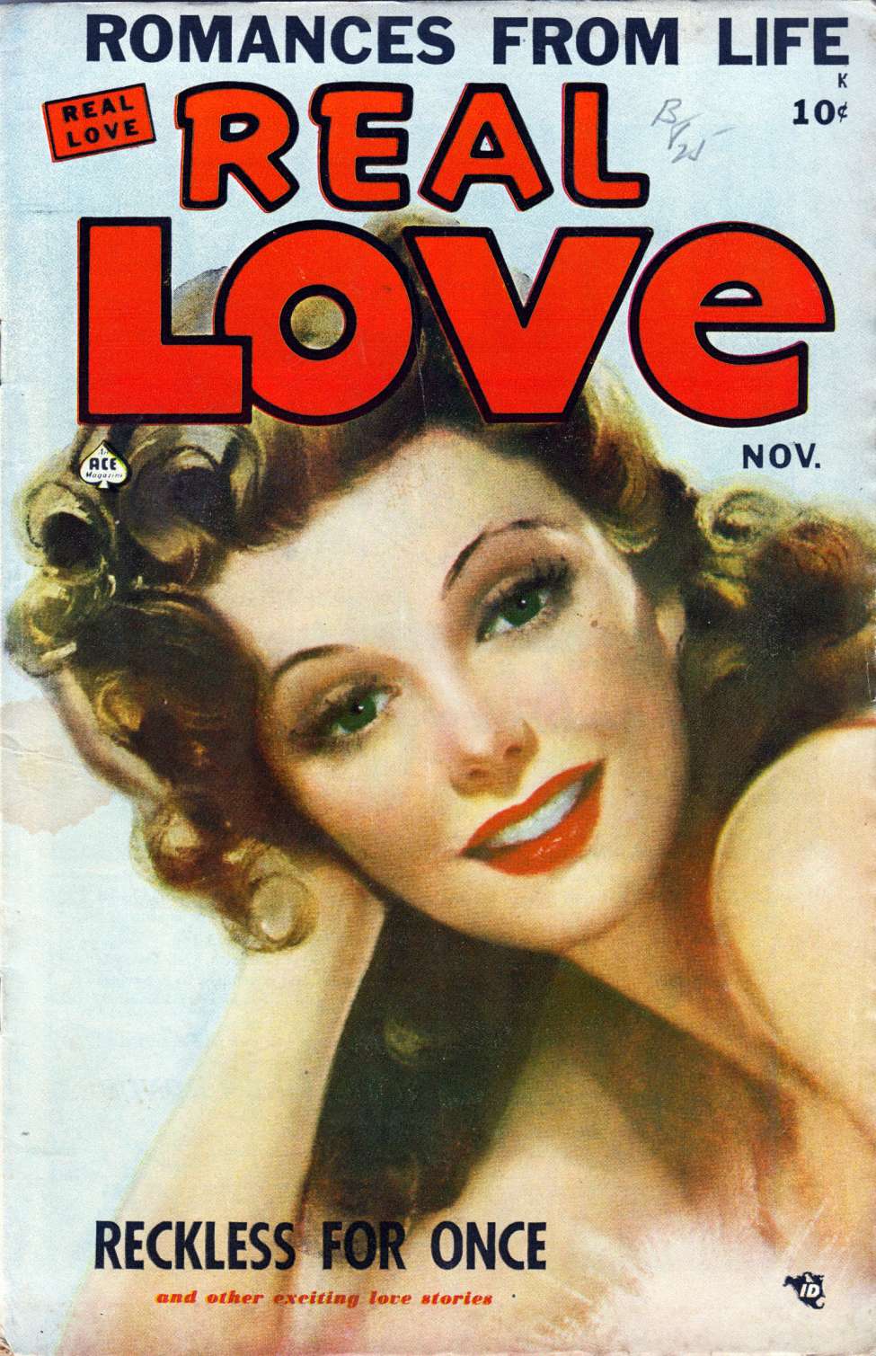 Comic Book Cover For Real Love 34