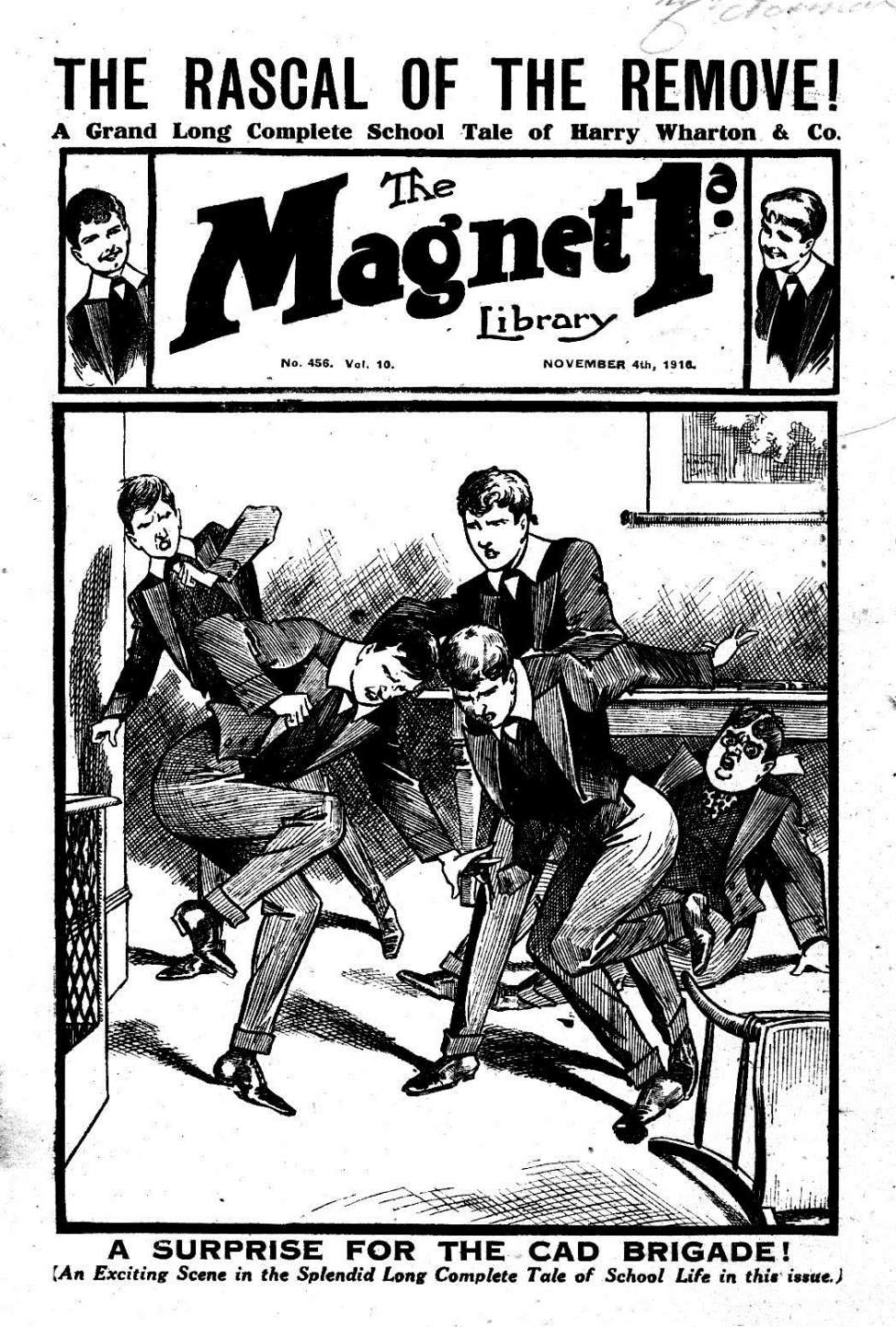 Book Cover For The Magnet 456 - The Rascal of the Remove