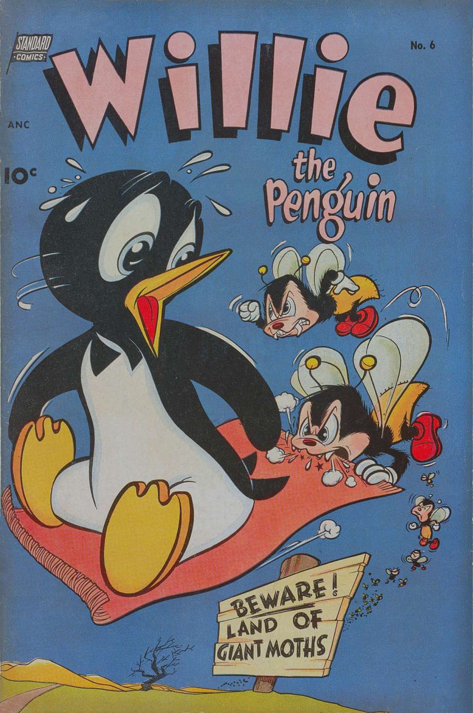 Comic Book Cover For Willie the Penguin 6