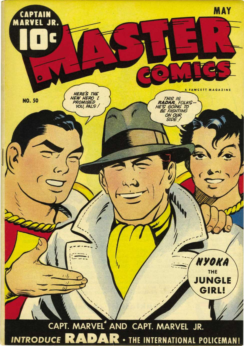 Comic Book Cover For Master Comics 50