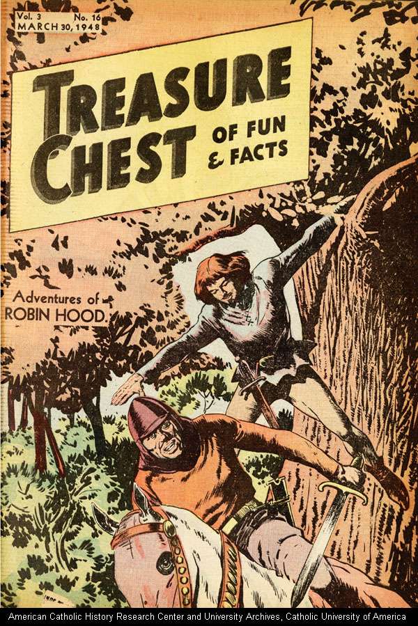 Comic Book Cover For Treasure Chest of Fun and Fact v3 16