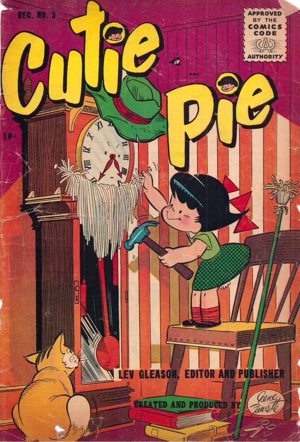 Comic Book Cover For Cutie Pie 3