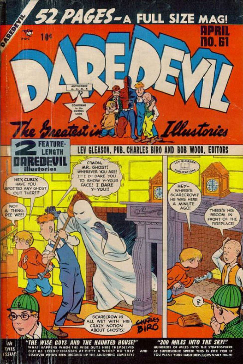 Comic Book Cover For Daredevil Comics 61