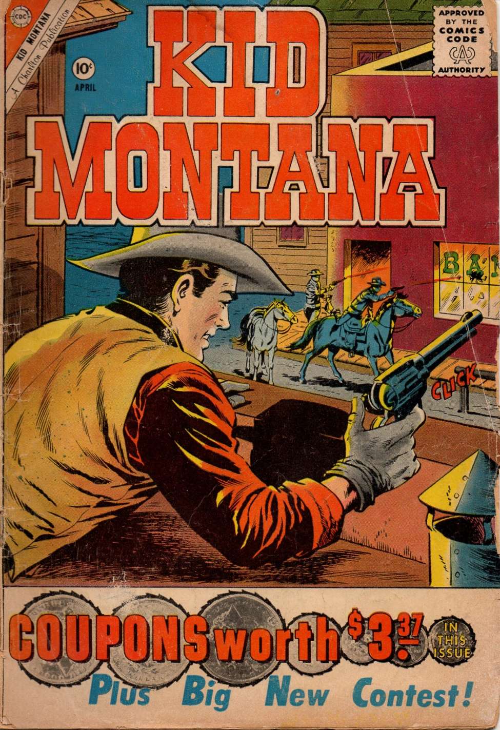 Comic Book Cover For Kid Montana 28