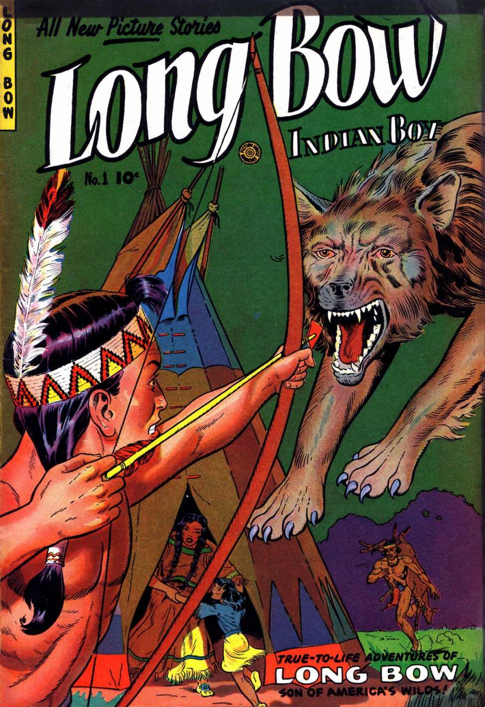 Comic Book Cover For Long Bow 1