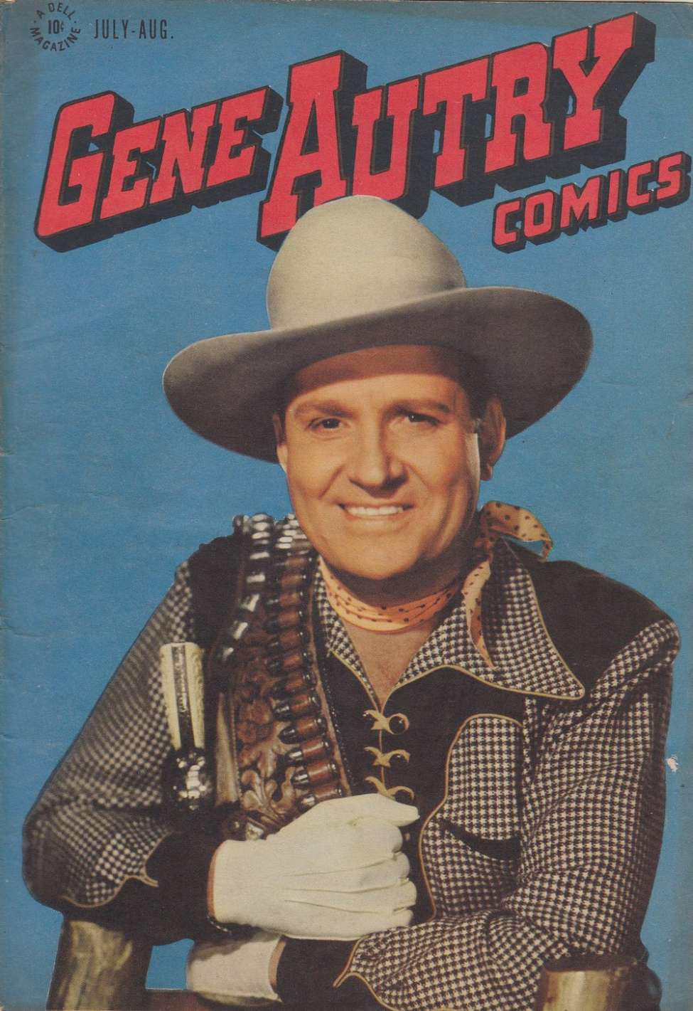 Comic Book Cover For Gene Autry Comics 8