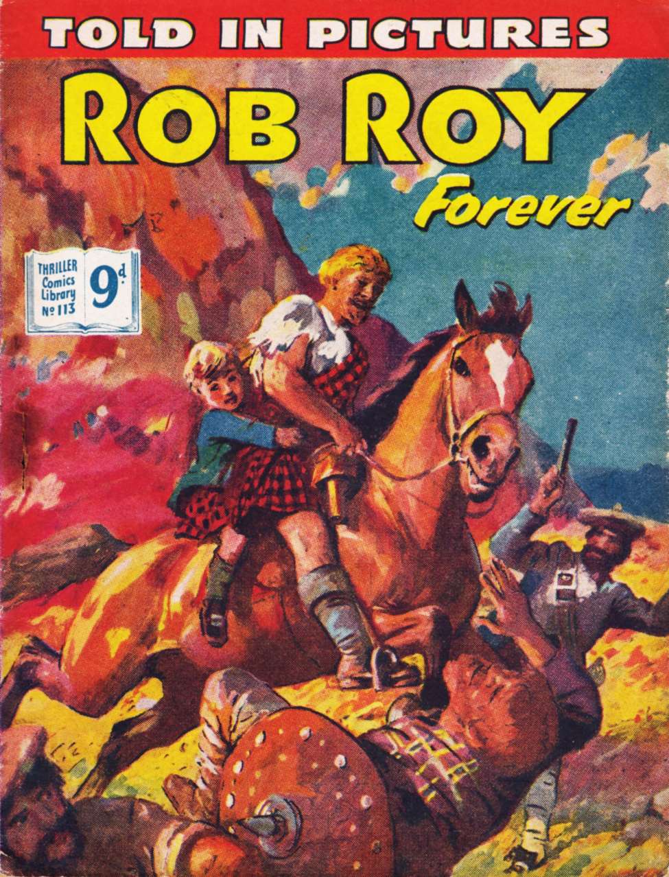 Book Cover For Thriller Comics Library 113 - Rob Roy Forever