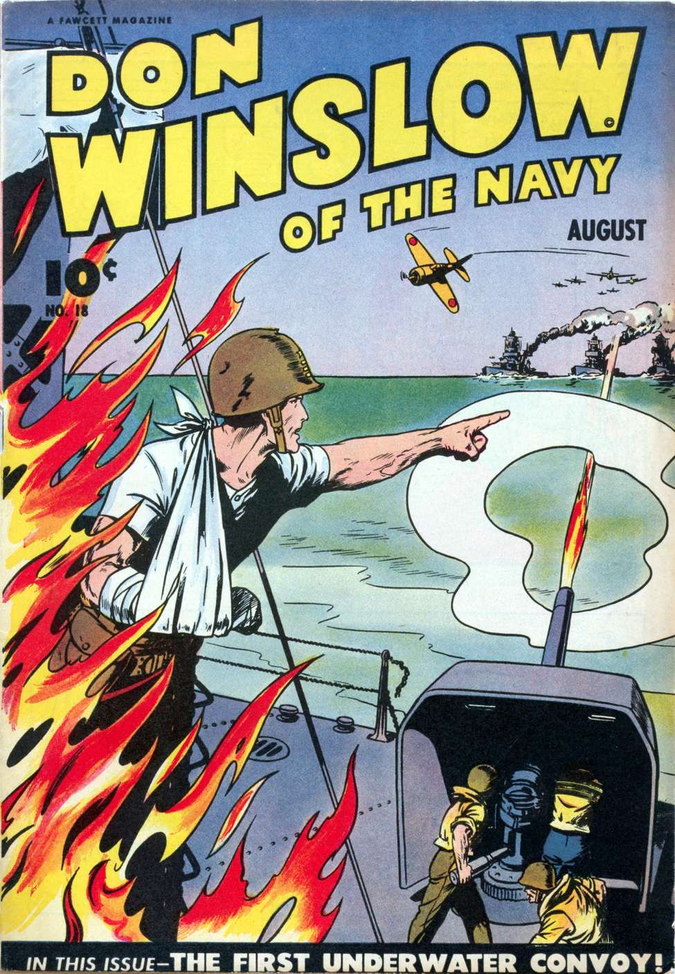 Comic Book Cover For Don Winslow of the Navy 18