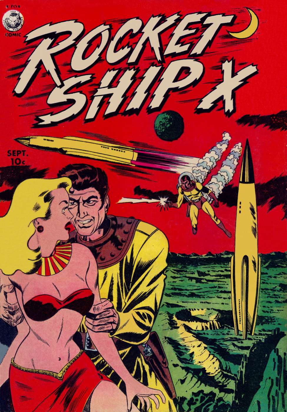 Book Cover For Rocket Ship X 1