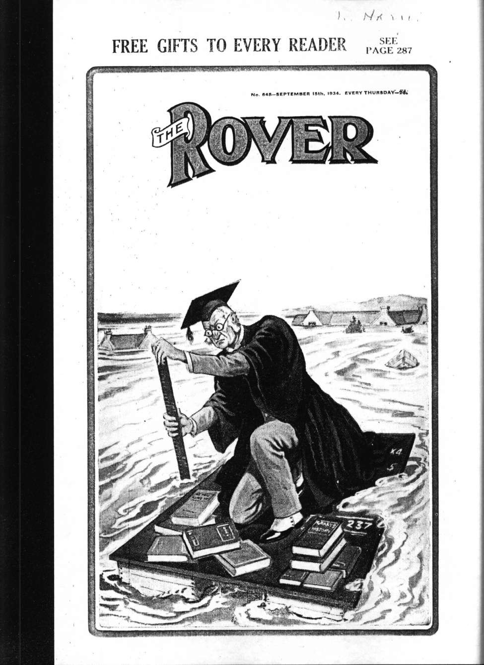 Book Cover For The Rover 648