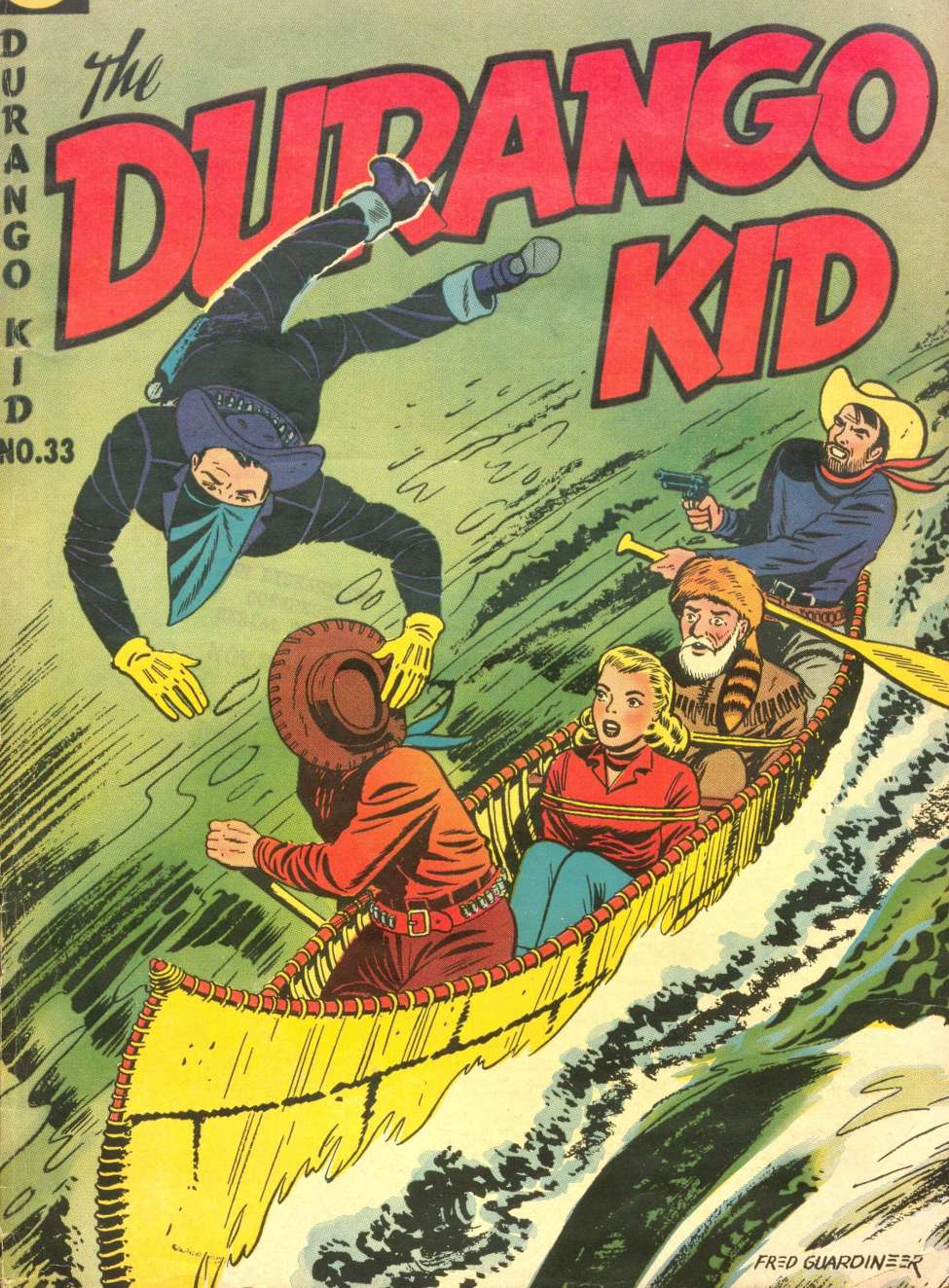 Comic Book Cover For Durango Kid 33