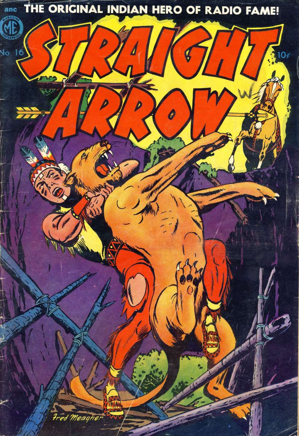 Comic Book Cover For Straight Arrow 16