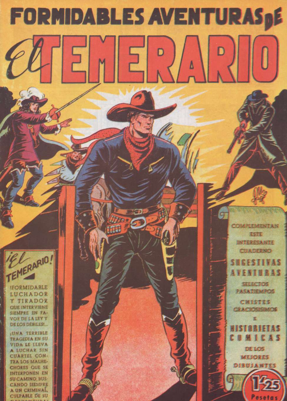 Comic Book Cover For El Temerario 01