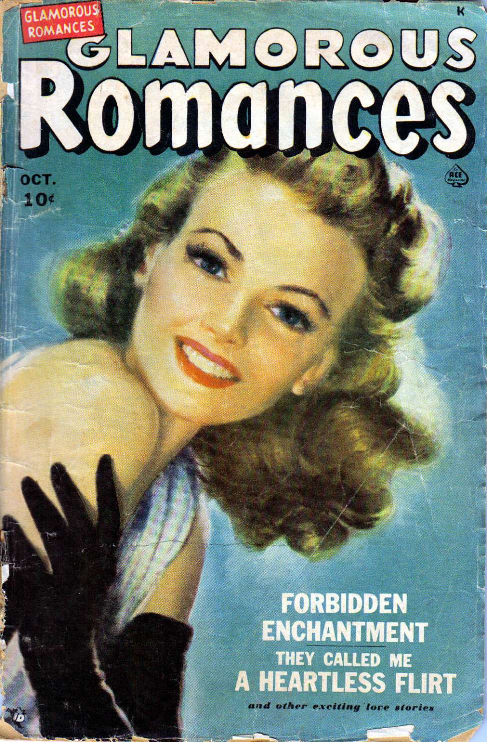 Comic Book Cover For Glamorous Romances 48