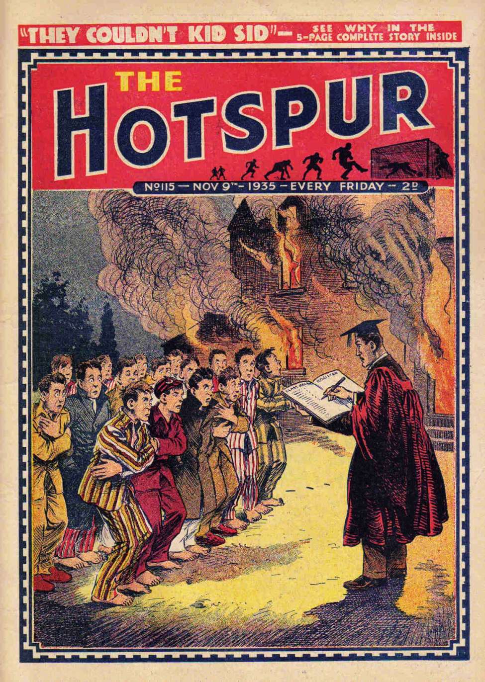 Book Cover For The Hotspur 115
