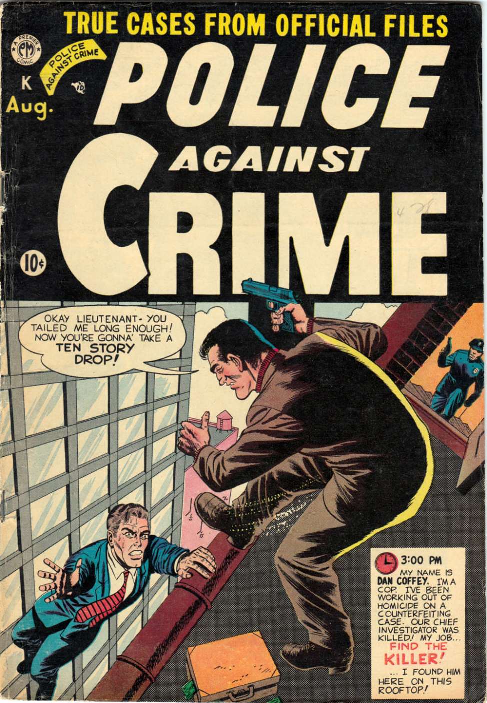 Comic Book Cover For Police Against Crime 3