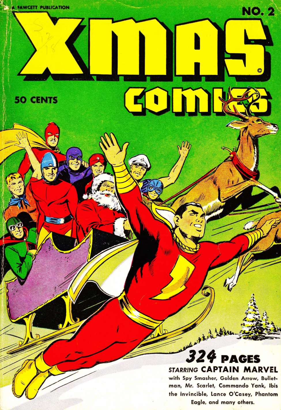 Book Cover For Xmas Comics 2
