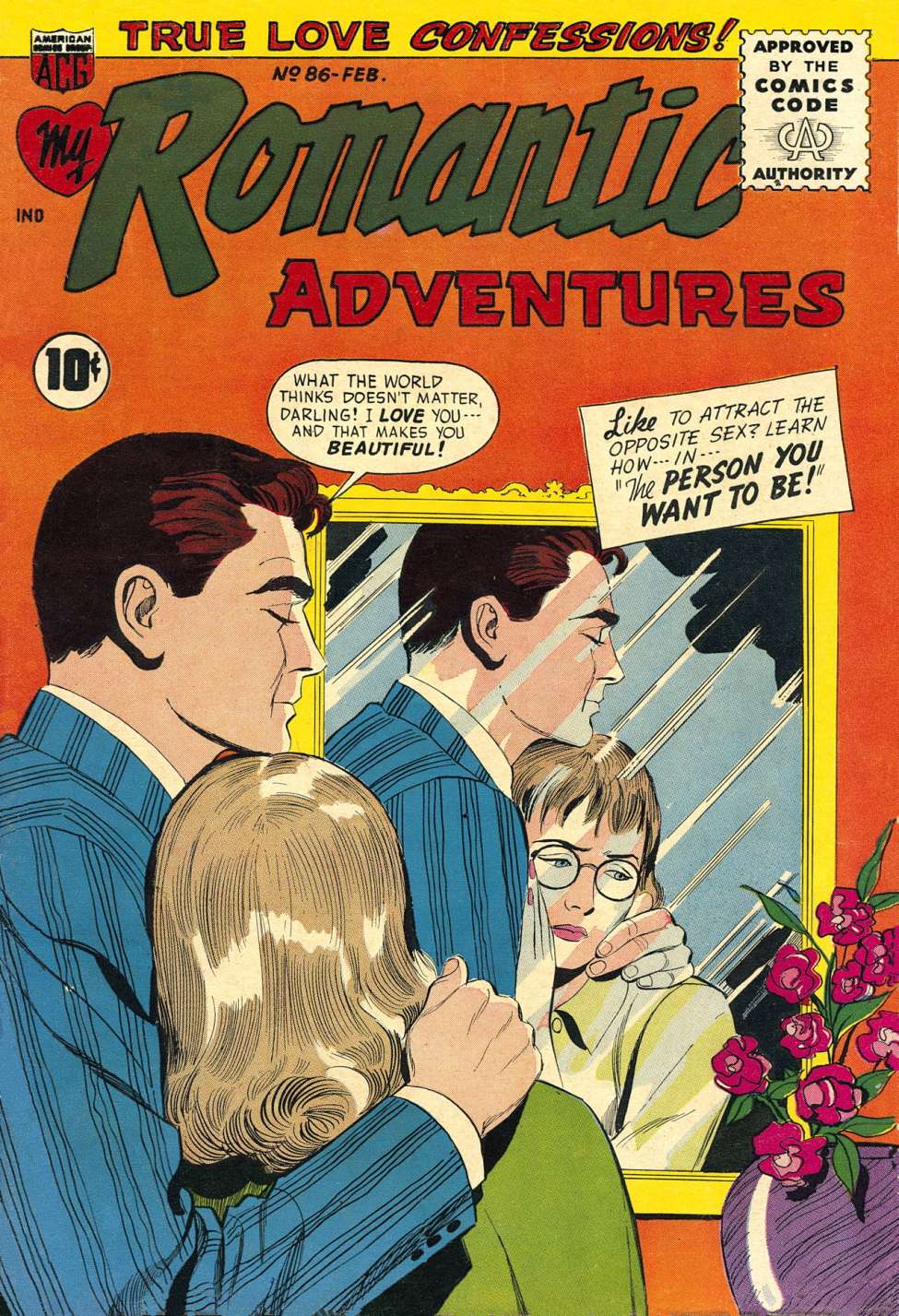 Comic Book Cover For My Romantic Adventures 86