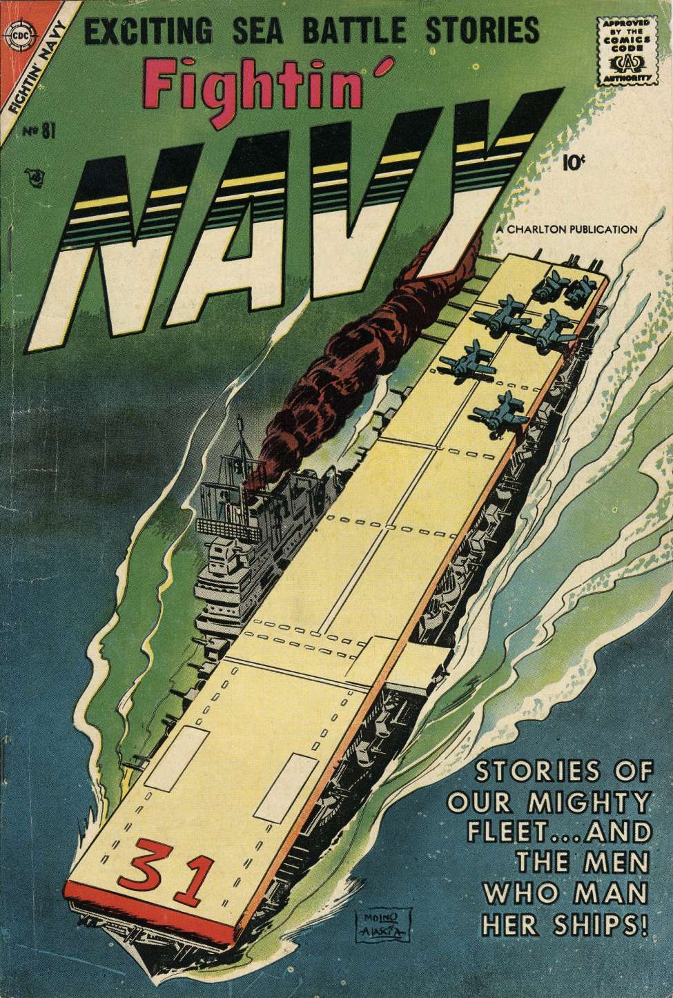 Book Cover For Fightin' Navy 81 - Version 2