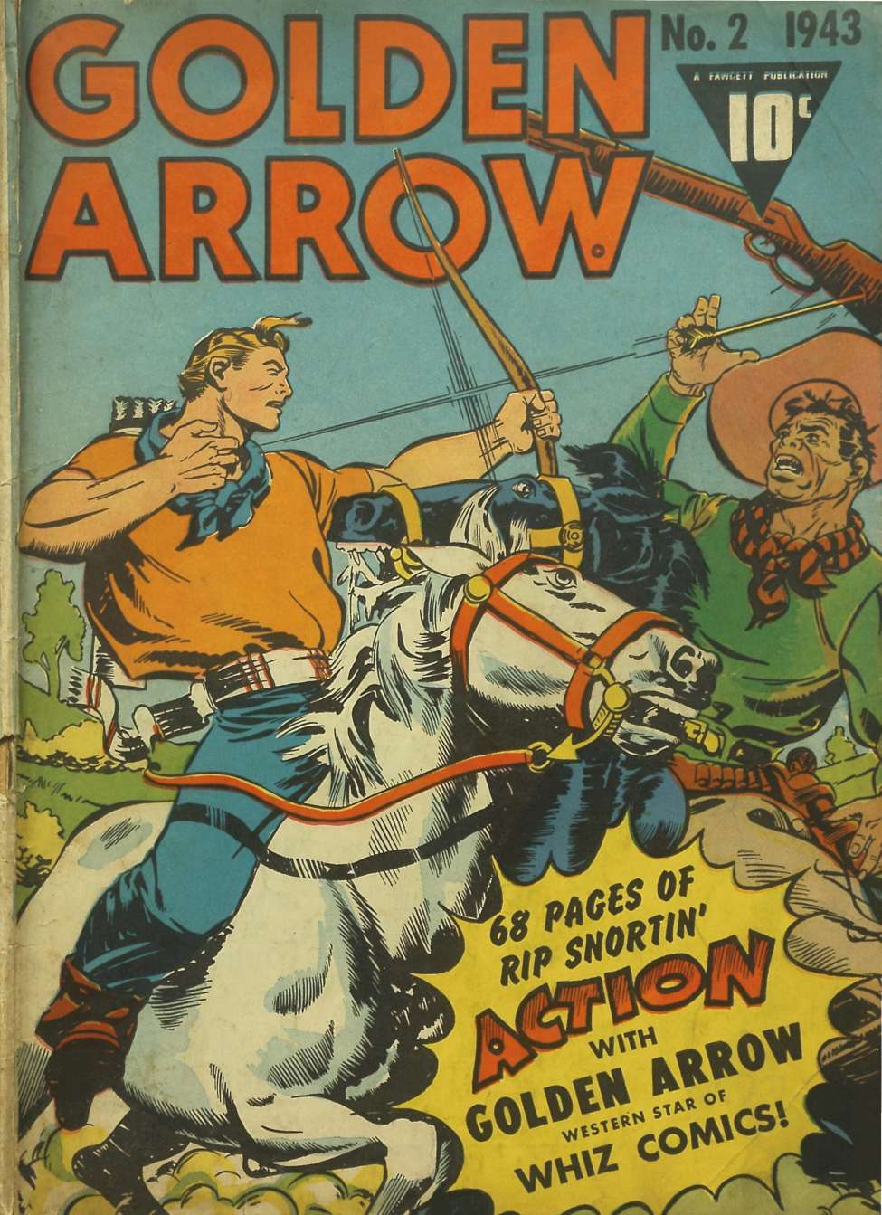 Comic Book Cover For Golden Arrow 2