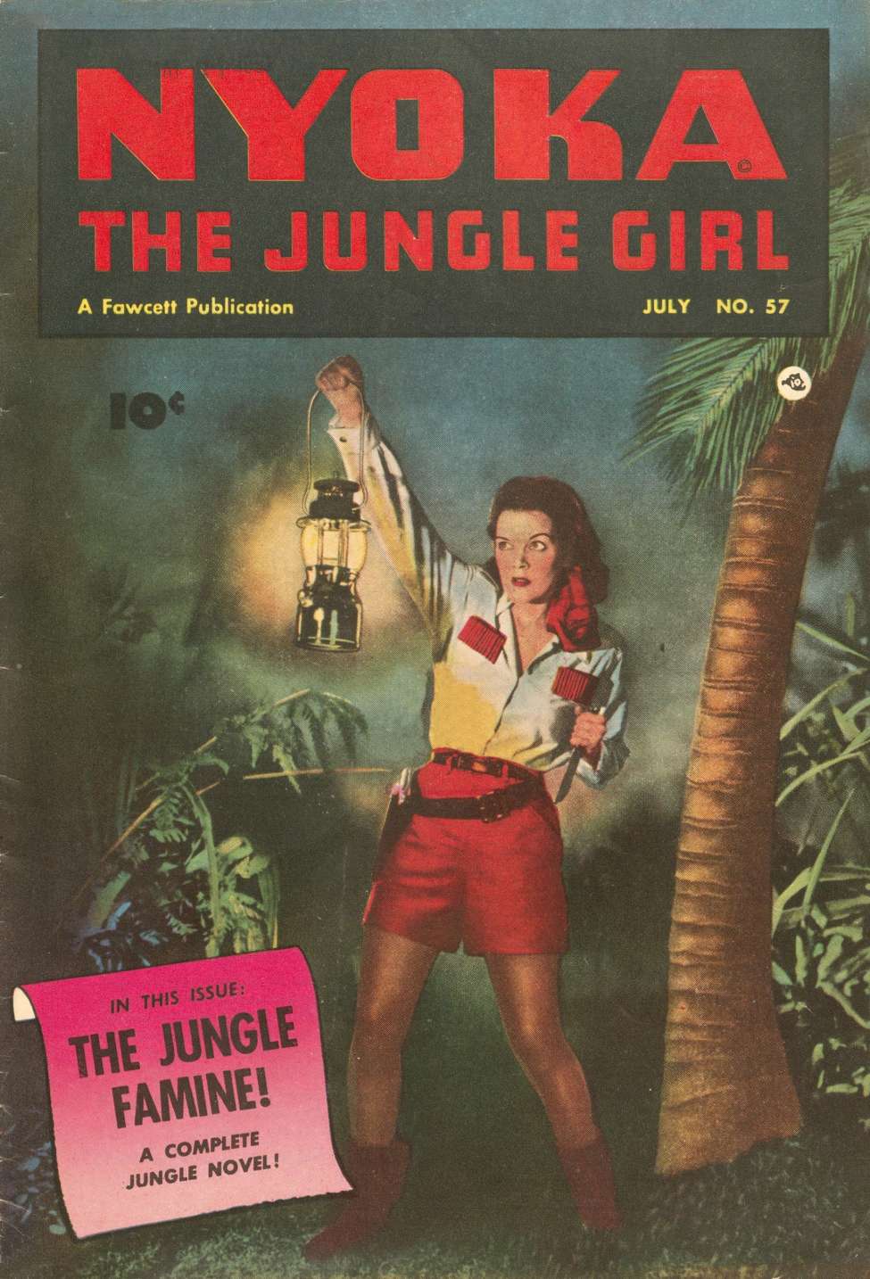 Book Cover For Nyoka the Jungle Girl 57 - Version 2