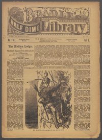 Large Thumbnail For Beadle's Half Dime Library 1167 - Hidden Lodge