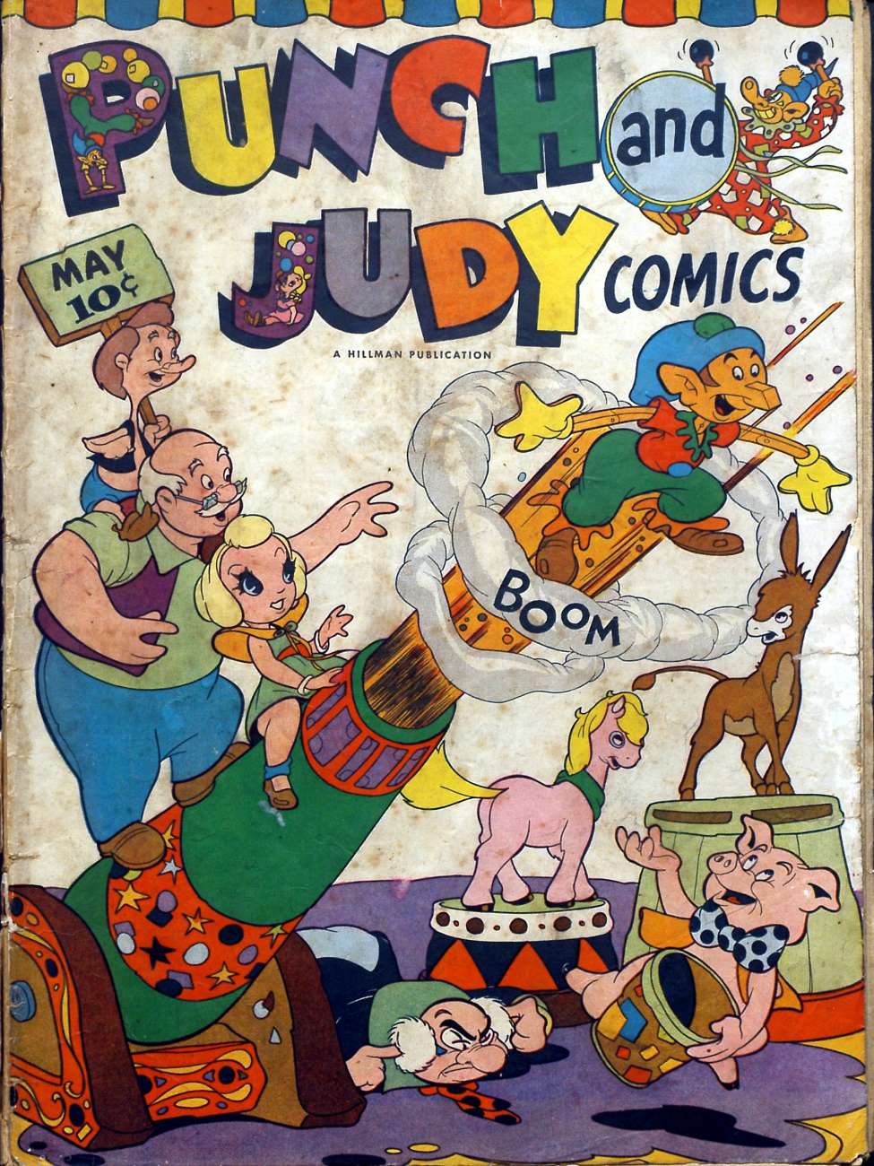 Book Cover For Punch and Judy v1 10 - Version 1
