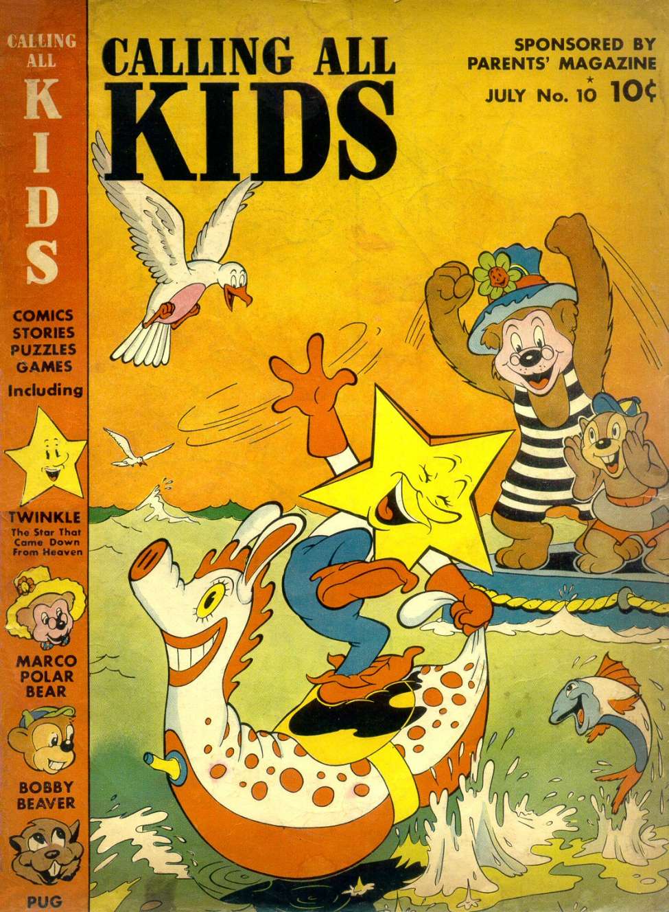 Comic Book Cover For Calling All Kids 10